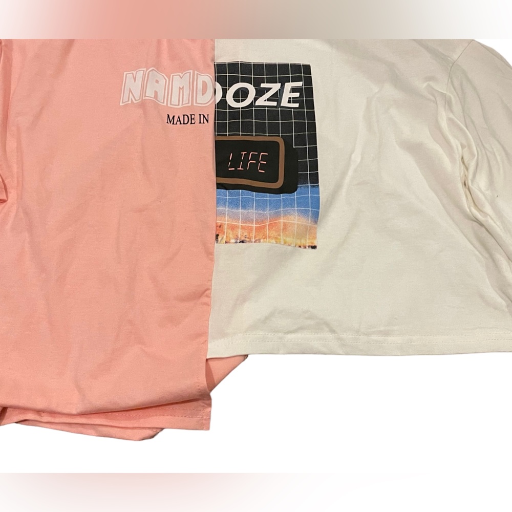 SHEIN Cropped Tee Shirt |XL - Picture 2 of 5